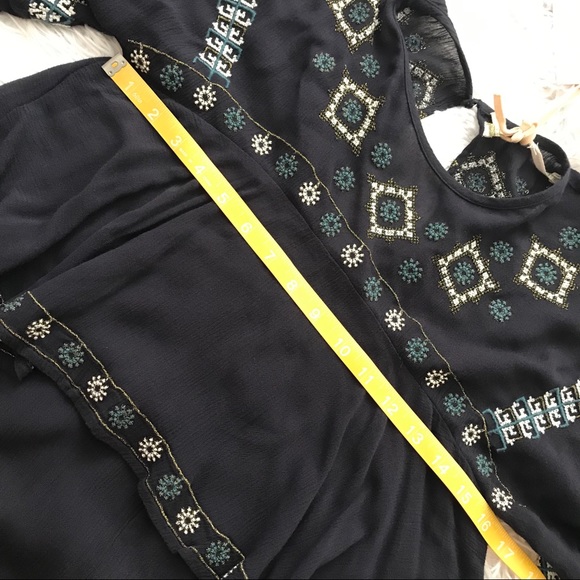 Chelsea & Violet Cross Stitch Boho Dress NWT ✨ - Picture 4 of 6